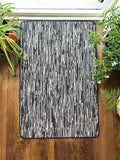 My Mat Charcoal Broken Stripe Runner