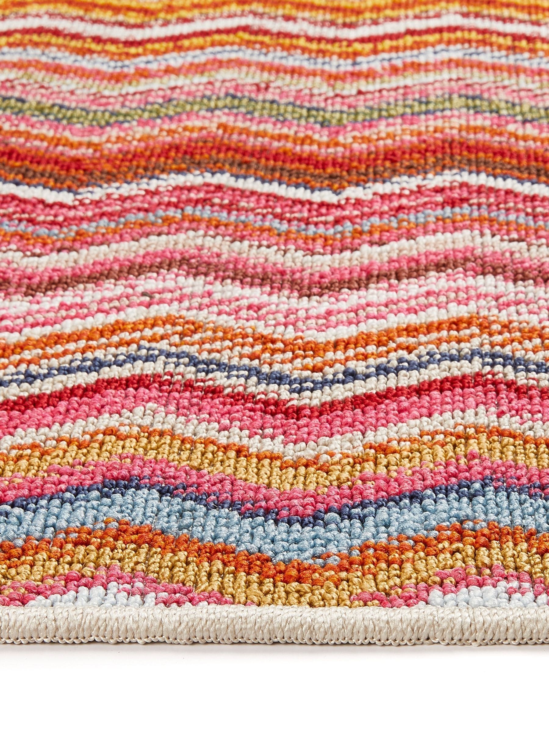My Mat Candy Rainbow Zig Zag runner 200x67cm - British product