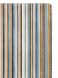 My Mat Candy Multi Natural Stripe doormat, imported from the UK