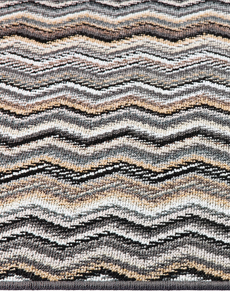 My Mat Candy multi monochrome zig zag mat, imported from the UK