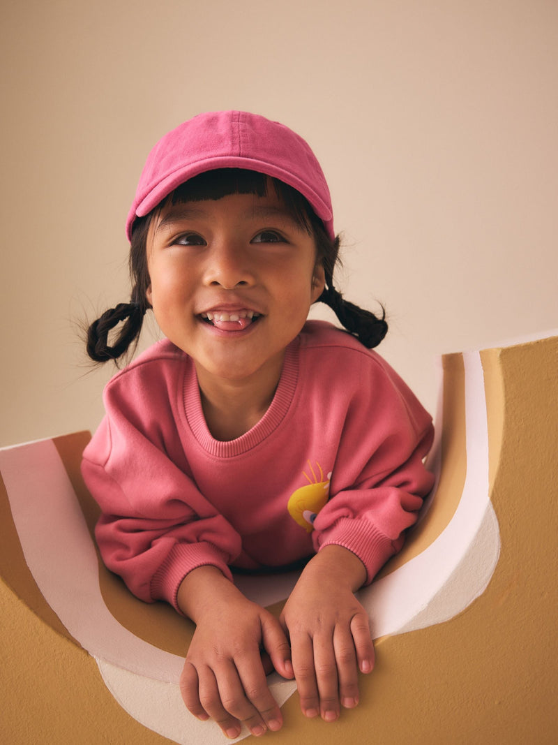 Dark Pink Baseball Cap (1-16yrs)