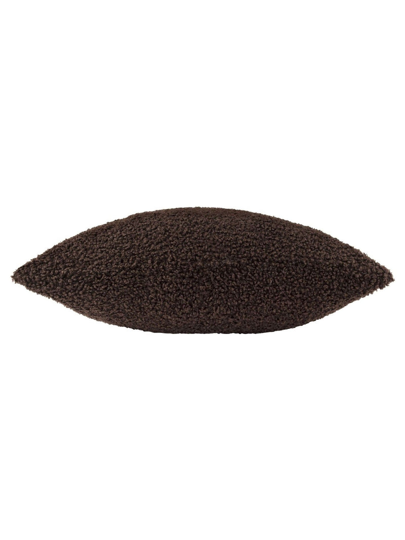Yard Chocolate Brown Cabu Chunky Boucle Cushion