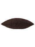 Yard Chocolate Brown Cabu Chunky Boucle Cushion