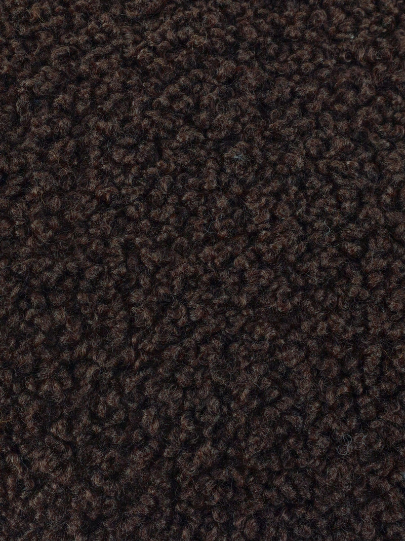 Yard Chocolate Brown Cabu Chunky Boucle Cushion
