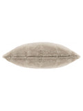 Paoletti Oatmeal Empress faux fur cushion - British product