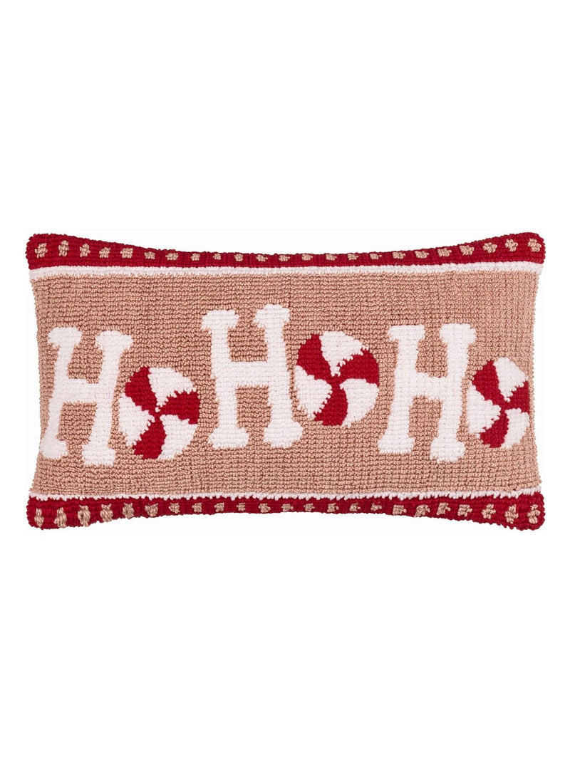 Furn red candy fa la la Christmas cushion 50cm, UK version