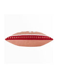 Furn red candy fa la la Christmas cushion 50cm, UK version