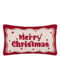 Furn Candy Merry Christmas tufted cushion, imported from the UK