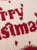 Furn Candy Merry Christmas tufted cushion, imported from the UK