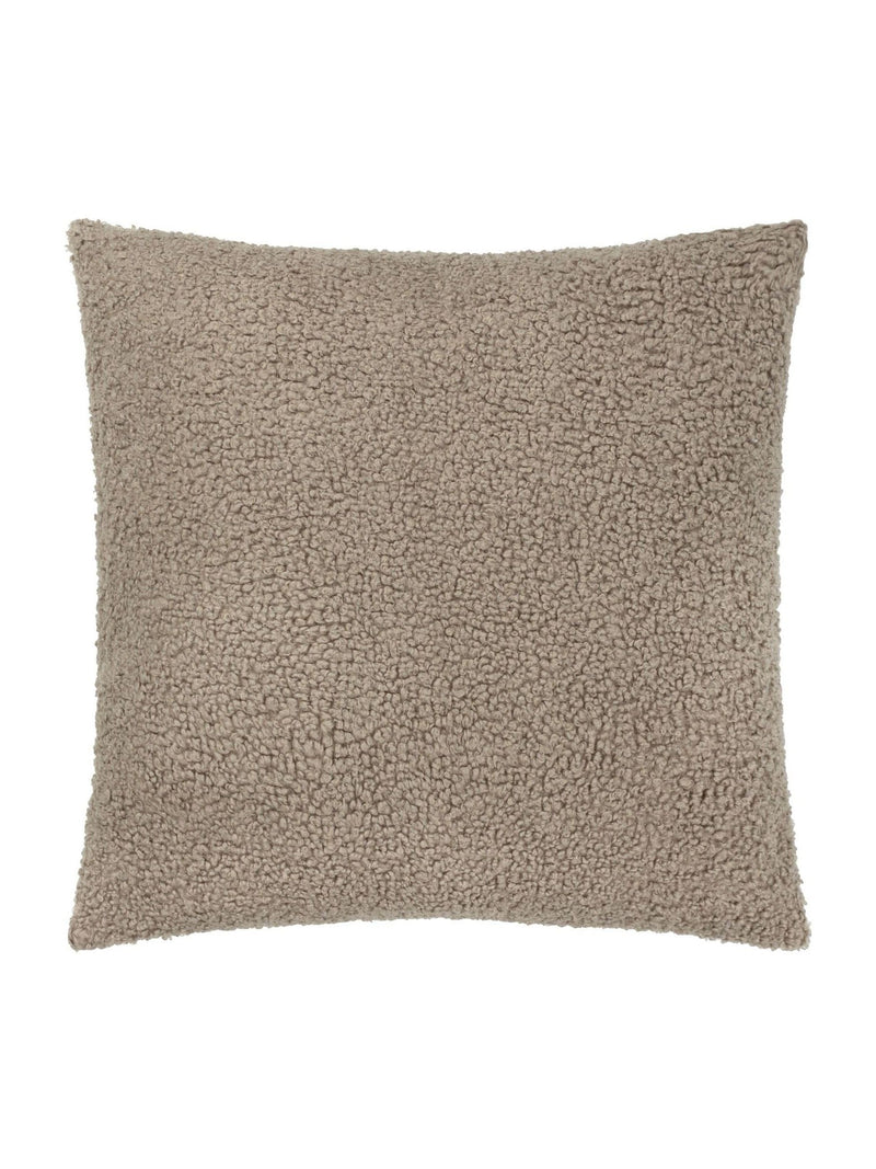 Yard Taupe Brown Cabu Chunky Boucle Cushion