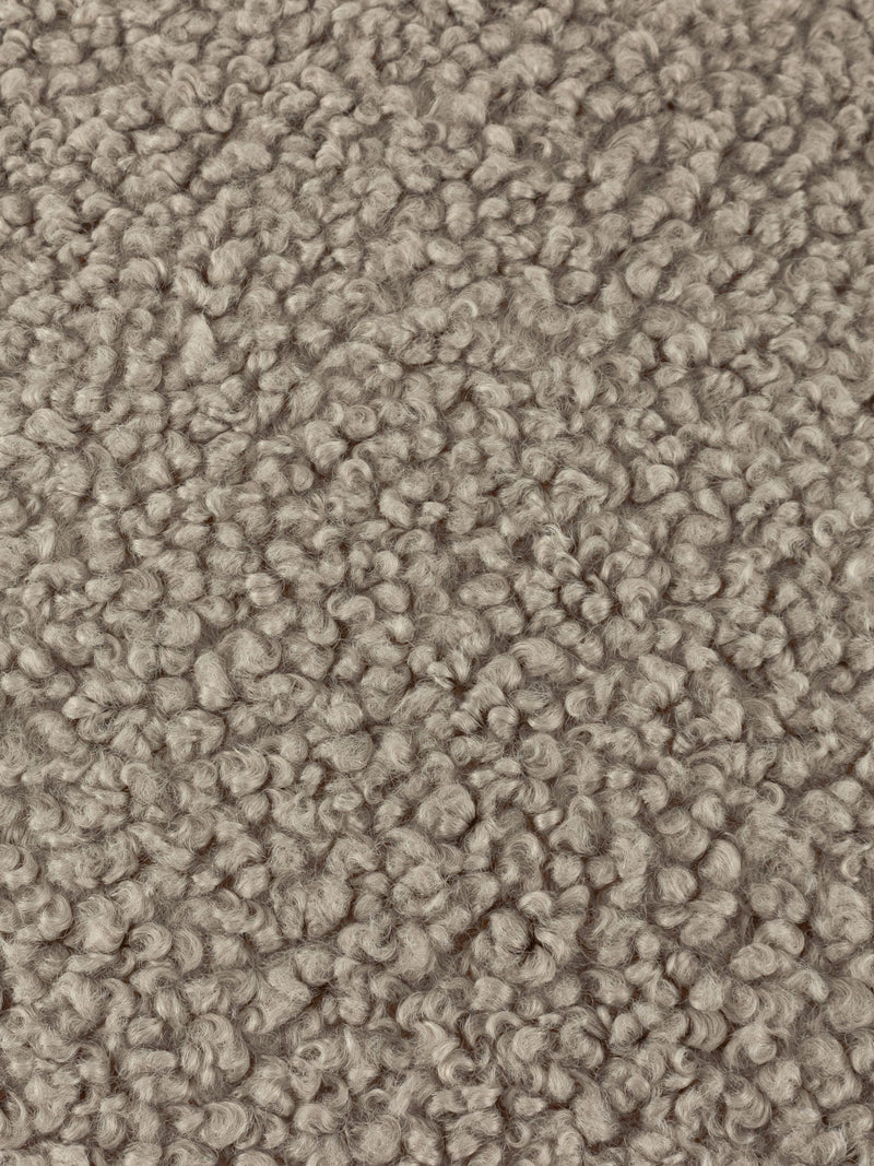 Yard Taupe Brown Cabu Chunky Boucle Cushion