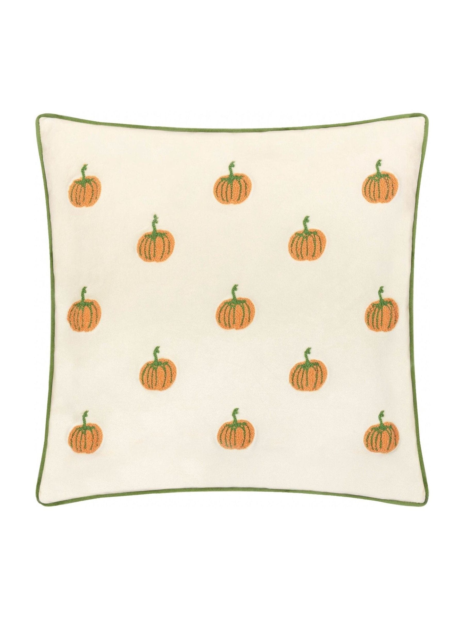 Wylder Pumpkin Spice velvet cushion 45cm, UK version