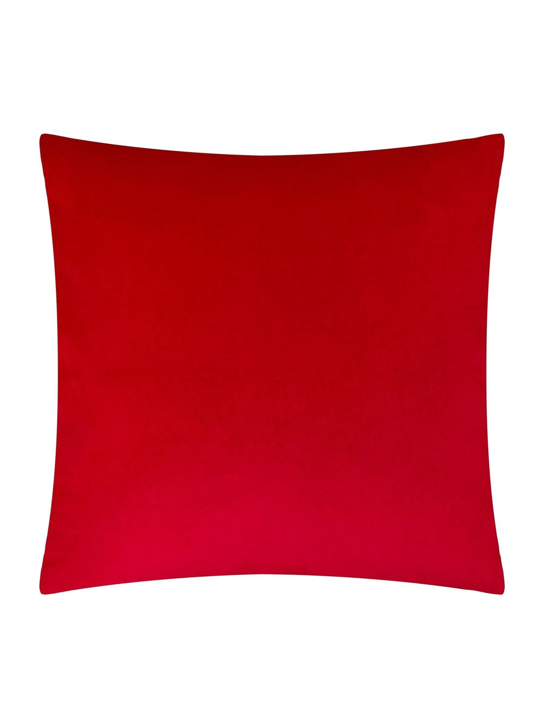 Furn multicolour Christmas pudding tufted cushion (British brand)