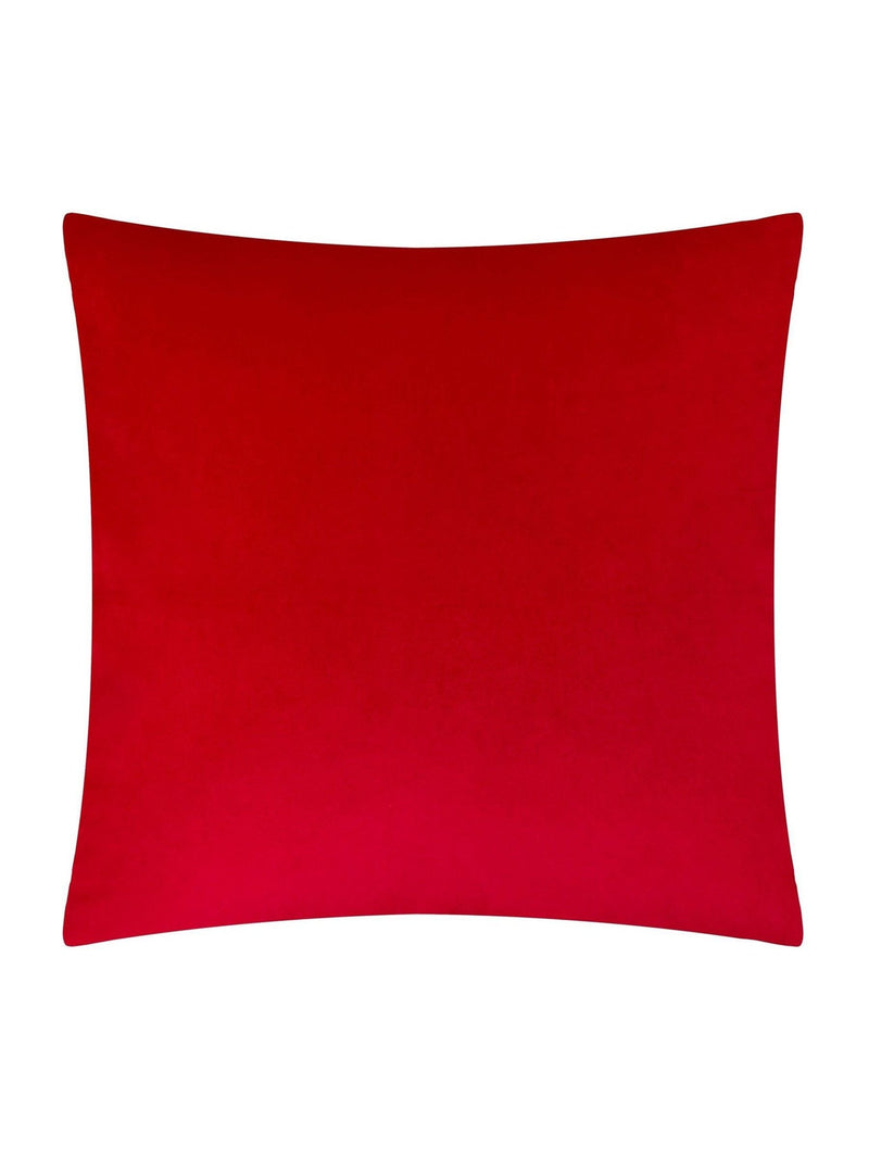 Furn multicolour Christmas pudding tufted cushion (British brand)