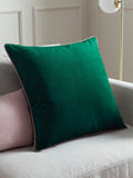 Furn Emerald Blush Meridian Velvet 45 x 45cm Cushion