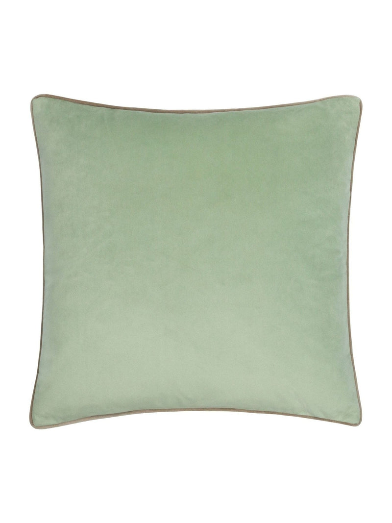 Furn Eucalyptus Mocha Meridian Velvet 45 x 45cm Cushion