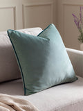 Furn Mineral Teal Meridian Velvet 45 x 45cm Cushion