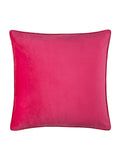Furn Hot Pink Red Meridian Velvet 45 x 45cm Cushion