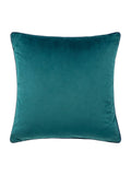 Furn Teal Navy Meridian Velvet 45 x 45cm Cushion