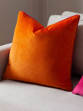 Furn Clementine Hot Pink Meridian Velvet 45 x 45cm Cushion