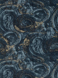 Clarke and Clarke Ink or Gilver Hatoum Metropolitan A4 Wallpaper Sample
