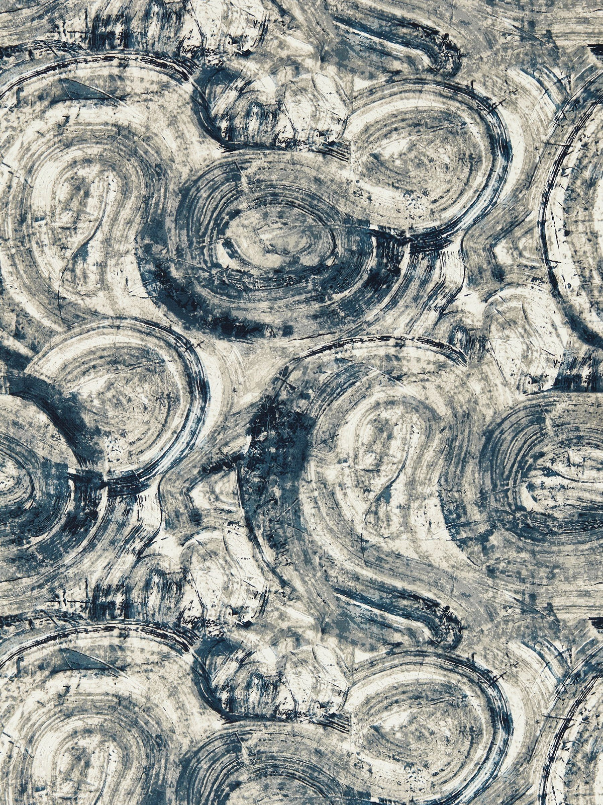 Clarke and Clarke Hatoum wallpaper sample in Ink A4 (British brand)