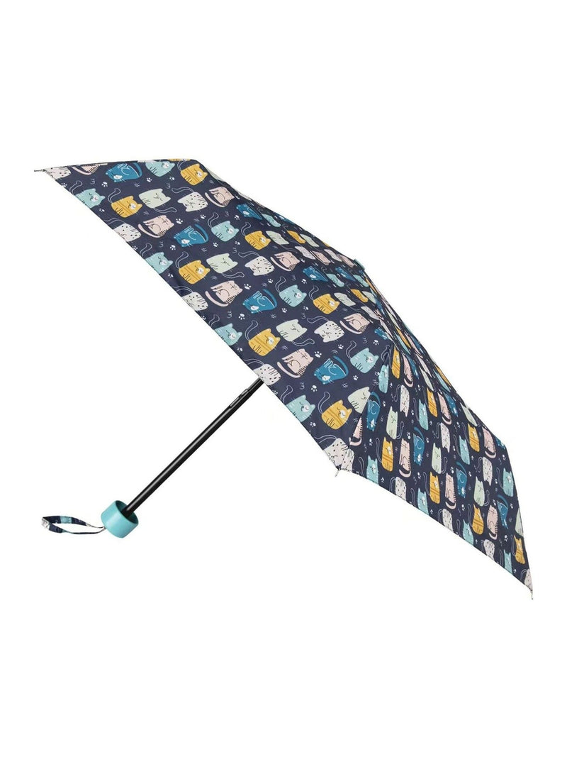 Totes Blue Supermini Print Umbrella
