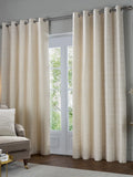 Paoletti Jupiter chenille jacquard eyelet curtains - British product