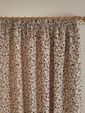 Voyage Maison purple jacquard pencil pleat curtains, imported from the UK