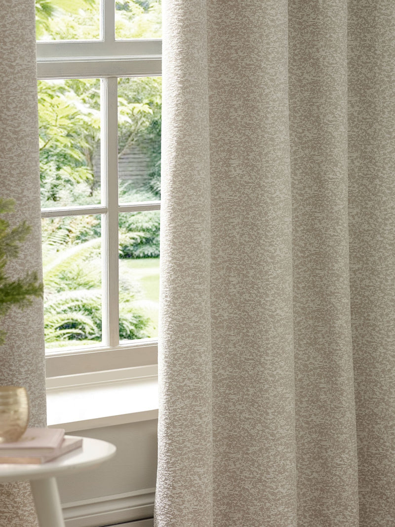 Paoletti Natural Galaxy Chenille room darkening curtains, UK version