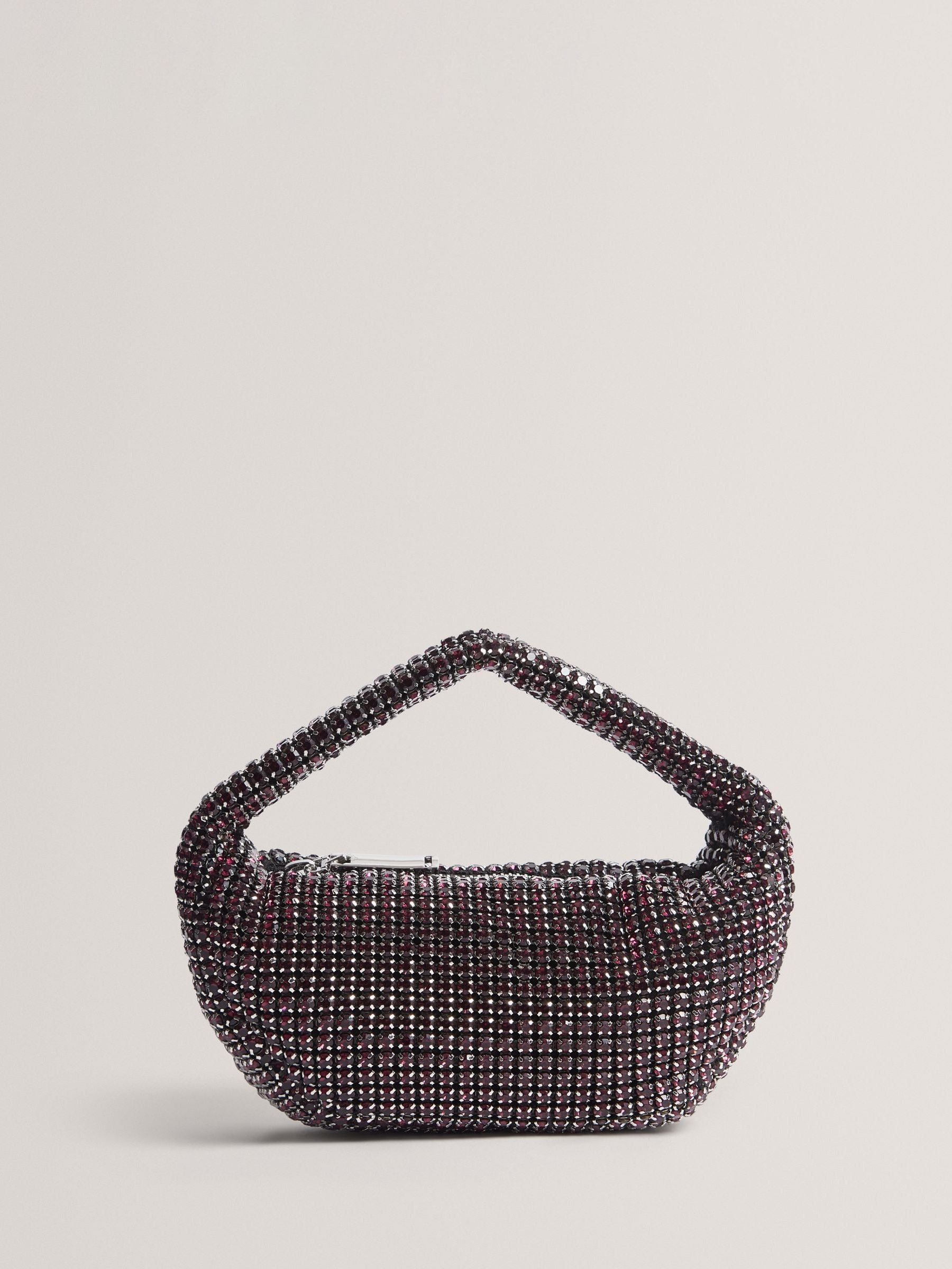 Ted Baker Crystol mini bag with silver diamantes, imported from the UK
