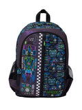 Smiggle black Accelerate Classic backpack, imported from the UK