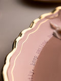Rockett St George pink Marilyn Monroe platter (British brand)