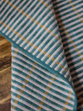 FatFace blue indoor outdoor flatweave rug - British product