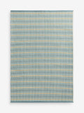 FatFace blue indoor outdoor flatweave rug - British product