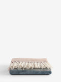 FatFace multi stripe basket weave throw, UK version