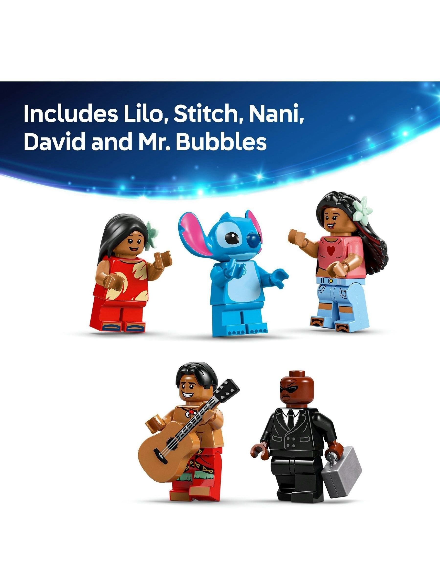 LEGO Lilo and Stitch Beach House building set, imported from the UK