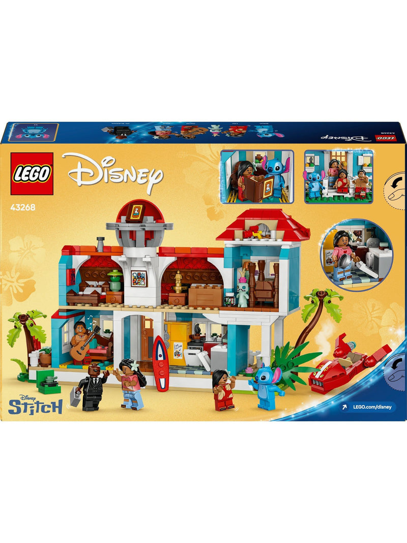 LEGO Lilo and Stitch Beach House building set, imported from the UK