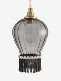 Small grey glass spare shade for Wroxton Cluster, imported from the UK