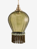 Amber glass shade for Wroxton Cluster spare part 14cm (British brand)