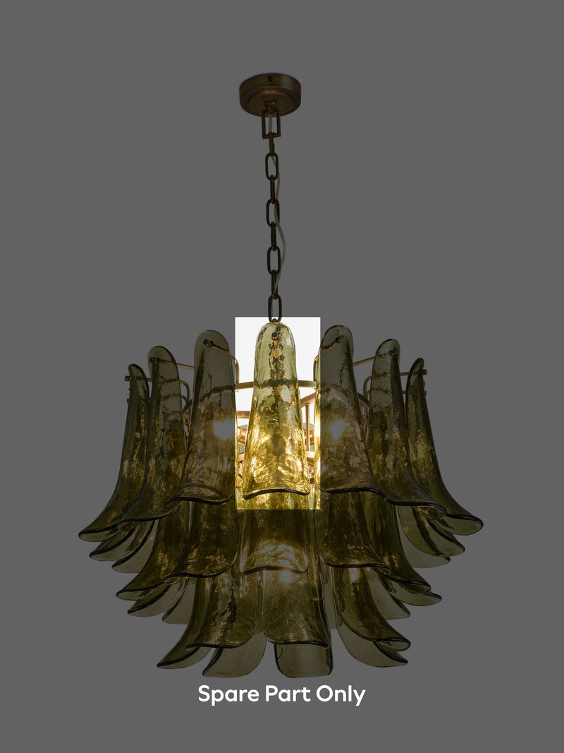 Messina pendant spare shade green 26.5cm, UK version