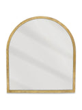 Nkuku Brass Murwara Arch Mirror for mantelpiece, UK version