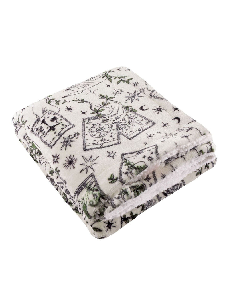 Furn Celestial Stories sherpa fleece throw 180x130cm, UK version