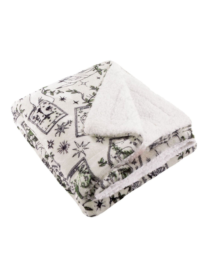 Furn Celestial Stories sherpa fleece throw 180x130cm, UK version