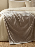 Yard Greige Heavy Chenille Throw