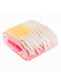Furn Citrus Blush Maisie checked tasselled throw 180x130cm (British brand)