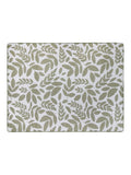 Wylder Olive Green Hazel Woven Throw (British brand)
