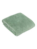Furn sage green fleece throw 180x140cm (British brand)