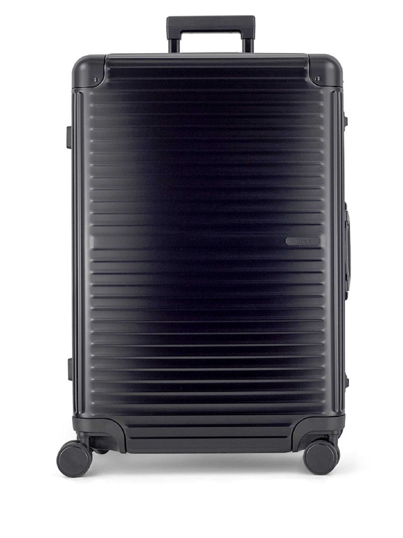 Rock Luggage Black Axel Large Suitcase
