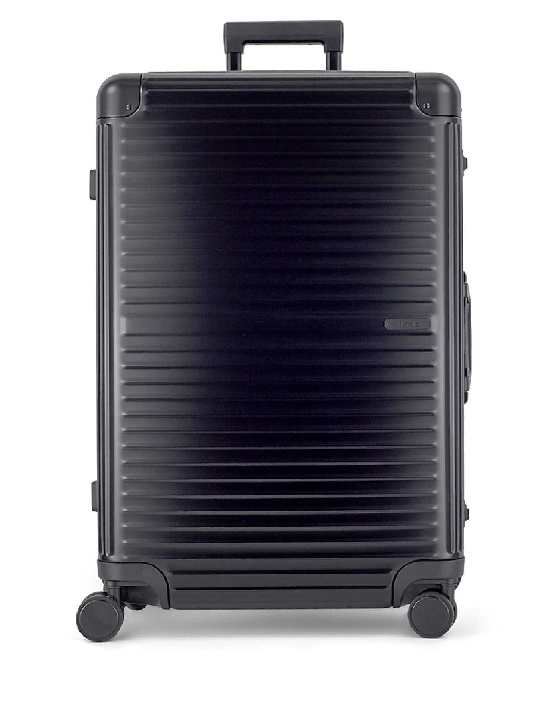 Rock Luggage Black Axel Large Suitcase